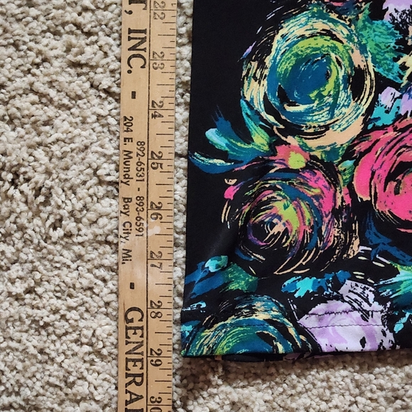 CLARA SUNWOO Floral Signature jumpsuit Size S Colors black pink green turquoise - Picture 9 of 14